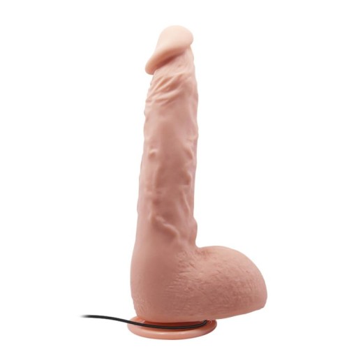 Vibratos realistic cu ventuza de fixare si telecomanda Beautiful Jason 9,4 " Vibrating Dildo (24cm) - Img 4