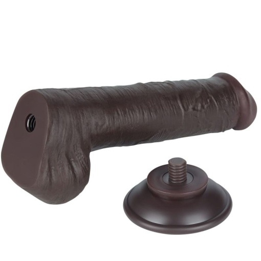 8'' Sliding Skin Dual Layer Dong Black III (20.8cm) - Img 2