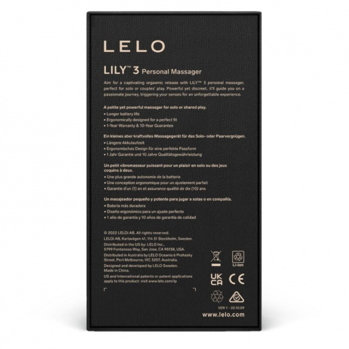 Aparat masaj intim LELO - LILY 3 AQUA GREEN - Img 3