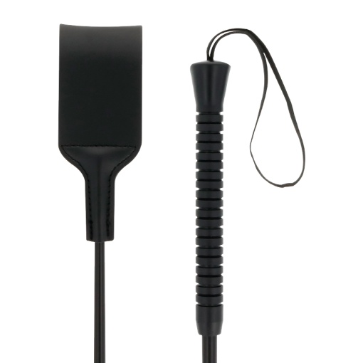 Bici Darkness - Fetish Black Wide BDSM Whip - Img 2