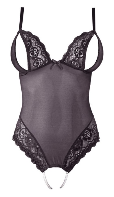 Body cu decupaje Orion, black - S - Img 2