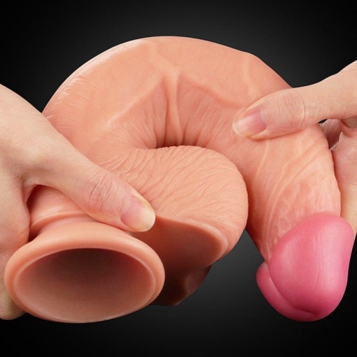 Dildo 10 Dual Layer Platinum Silicone Cock 25cm x 5cm - Img 3