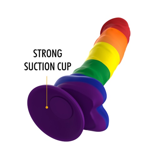 Dildo cu ventuzaa super flexibil și ergonomic MYTHOLOGY DION-GALACTIC FANTASY M - Img 2