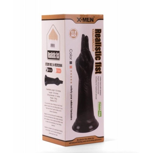 Dildo de dimensiuni gigantice X-MEN 13.9" Realistic Fist 36cmx 7.5cm