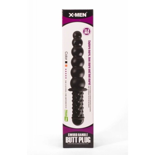 Dildo dilatator anal X-MEN Sword Handle Butt Plug - Img 2