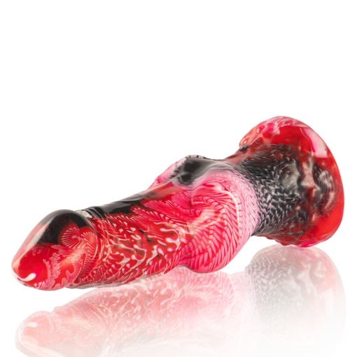 Dildo din silicon forma fantezista EPIC - HELIOS DILDO WITH TESTICLES HEAT AND ECSTASY - Img 6