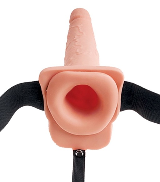 Dildo realist, Hollow Strap-on Squirting (25,4 cm) - Img 3
