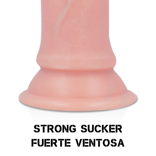 Dildo realistic The Dual Density Sherman Dimensiune 24 cm x 4,46 cm - Img 7