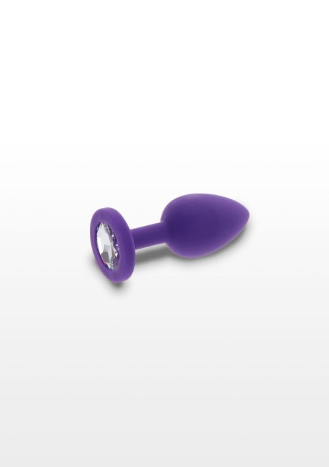 Dop anal Diamond Booty Jewel Small, Purple (7cm) - Img 2
