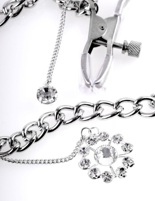 FETISH FANTASY SERIES CRYSTAL NIPPLE CLAMPS - Img 3