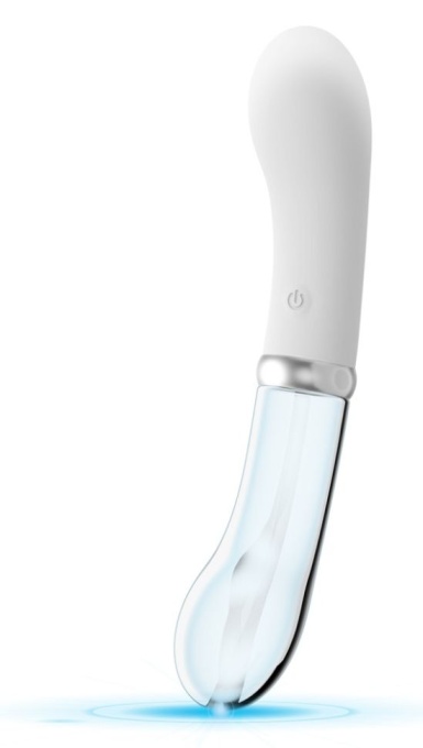 G-Spot LED Vibrator (18 cm) Glass/Silicone - Img 5