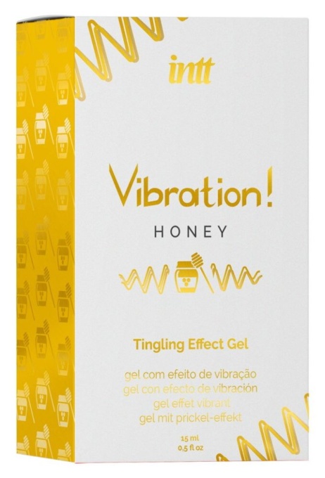 Gel pentru stimulare si excitare, INTT Vibration! HONEY - Img 3