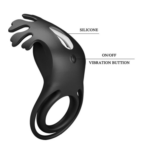 Inel penis cu 7 functii de vibratie PRETTY LOVE VIBRANT PENIS RING - Reincarcabil