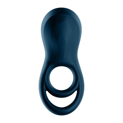 Inel penis silicon cu vibratii, cu stimulator clitoridian Satisfyer Epic Duo - Img 2