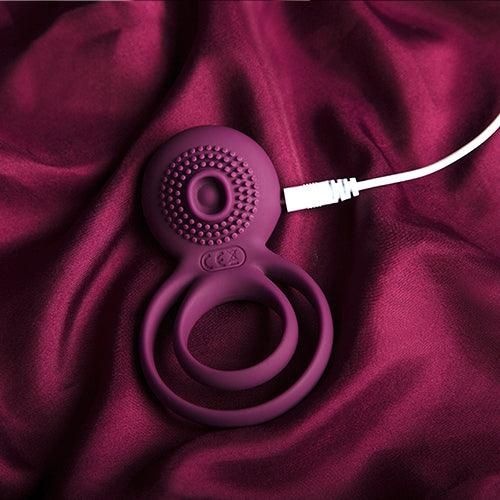 Inel vibrator Tammy - Dual Pleasure Penis Ring - Img 8