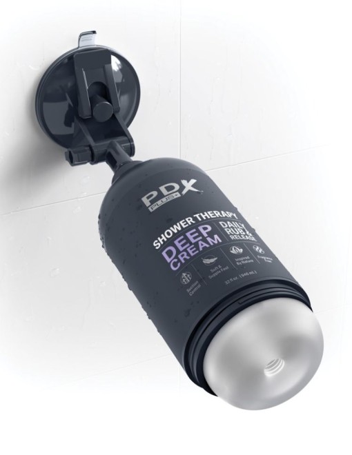 Masturbator cu ventuza deghizat intr-o sticla de sampon Shower Therapy Deep Cream - Img 7