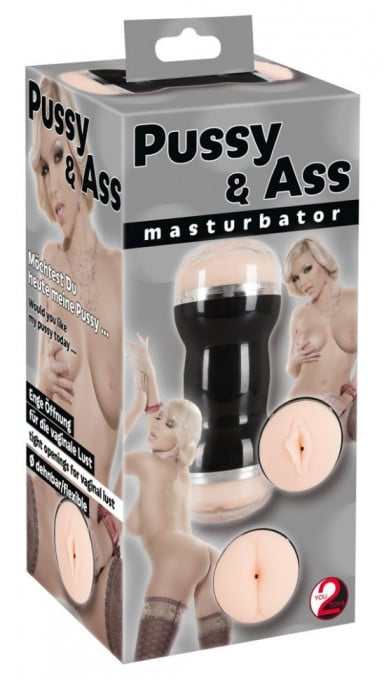 Masturbator dublu intr-o carcasa discreta Double Masturbator - Img 2