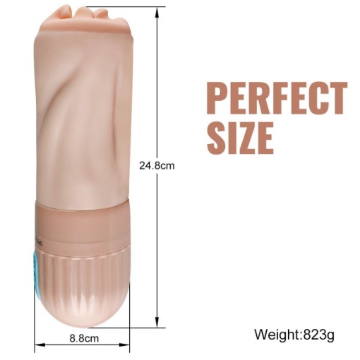 Masturbator pentru barbati cu 5 niveluri de aspiratie si 10 niveluri de vibratie Sucktroker II - Img 5