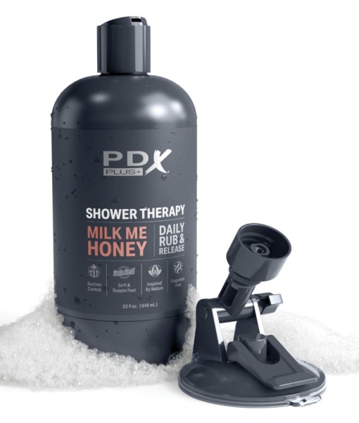 Masturbator Shower Therapy Milk Me Honey, Brown - Img 5