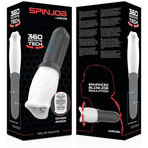 Masturbator simulator sex oral JamyJob Spinjob - Img 2