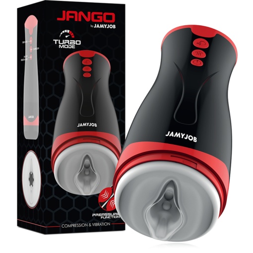 Masturbator special cu compresie si vibratii Jamjob Jango - Img 5