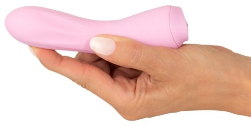 Mini vibrator cu vibratii puternice 13.6 cm Roz - Img 3