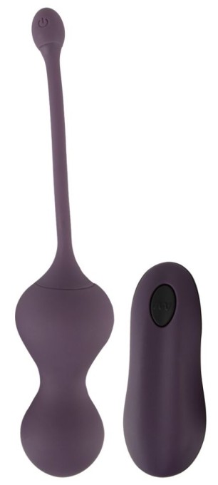 Ou vibrator cu telecomanda si 10 moduri de vibratii RC Duo Love Balls - Img 4