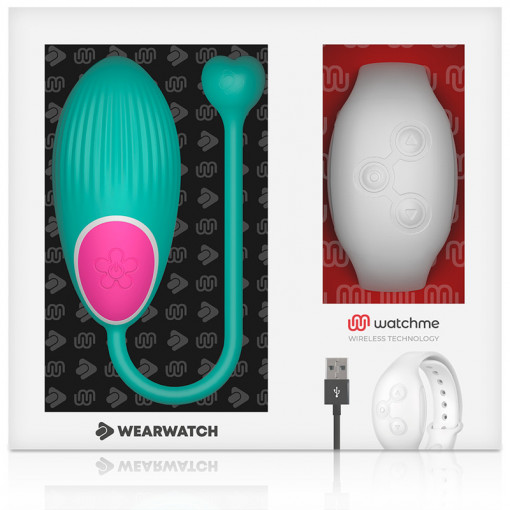 Ou vibrator Inteligen Wearwatch - Egg control la distanta Watchme technology Seawater / Snow - Img 6