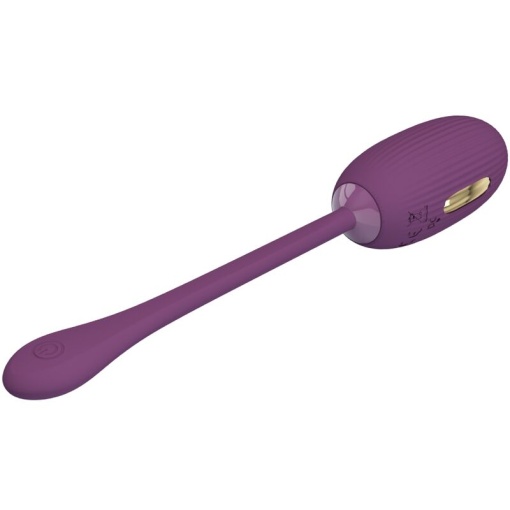 Ou vibrator inteligent Pretty Love - Doreen purple 12 moduri de vibrație și 3 moduri de șoc electric - Img 4