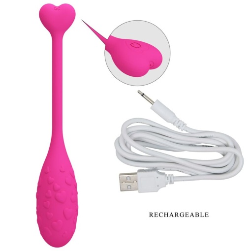Ou vibrator inteligent Pretty Love Fisher Vibrating Egg control prin aplicatie - Img 8