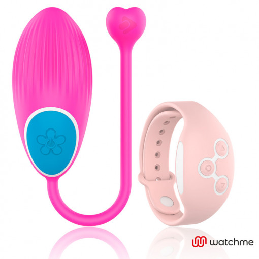 Ou vibrator Inteligent Wearwatch - Watchme Technology Remote Control Egg Fuchsia / Pink - Img 6