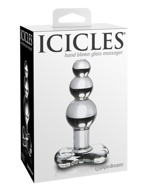 Plug anal din sticla ICICLES NO.47 - Img 2