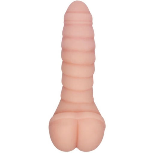 Prelungitor penis, masturbator cu glont vibrant si dildo 3 in 1 CRAZY BULL - STRONGER MAN (21,5 cm) - Img 5