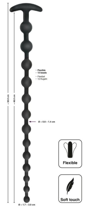 Sirag Anal beads 50 cm - Img 2