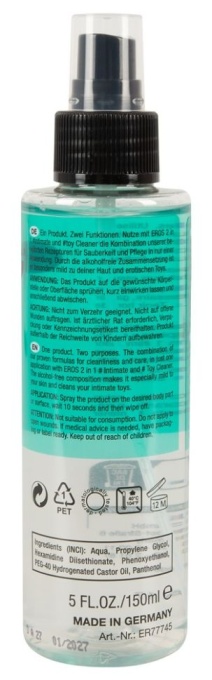 Spray curatire si ingrijire jucarii 2in1 intimate &amp; toy cleaner, 150ml - Img 2