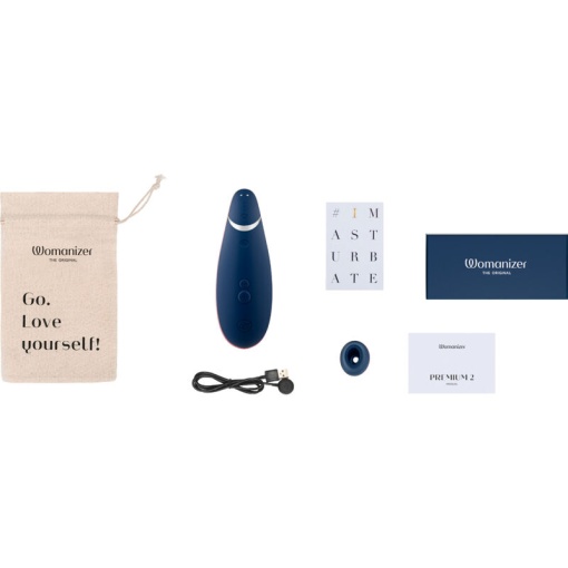 Stimulator Clitoris Womanizer Premium 2 BLUEBERRY - Img 3