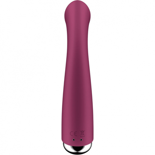 Stimulator vibrator rotativ pentru punct G Satisfyer Spinning G-Spot 1 Rosu
