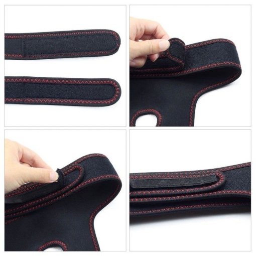 Strap-on cu ham si curea reglabile, prevazut cu dildo cu testicul 20cm - Img 5