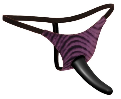 Strap-on vibrator anal 13cm - Img 5
