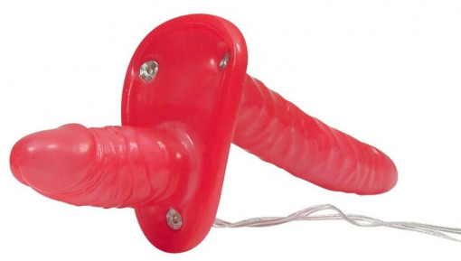 Strapon cu vibratii Double Strap-on - Img 2