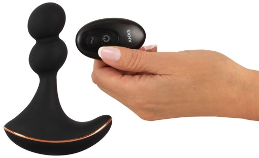 Vibrator anal stimulator prostata rotativ cu telecomanda Rotating Prostate Massager with Vibration - Img 2