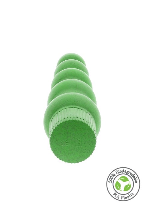 Vibrator biodegradabil Eco Vibrator, Green (18.5cm) - Img 3