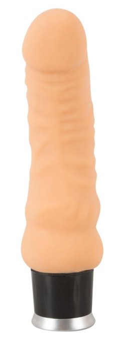 Vibrator clasic cu aspect natural, foarte flexibil. Real Vibe (18 cm) - Img 7