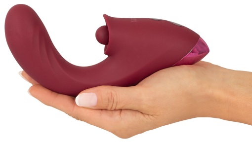Vibrator cu mișcare de împingere și stimulator clitoridian Javida - Img 3