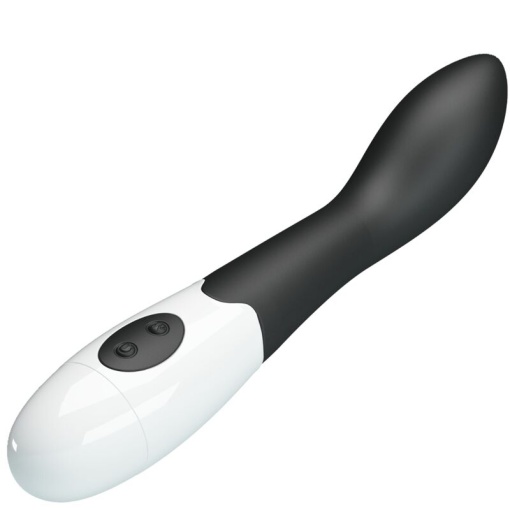 Vibrator curbat Pretty Love - Bishop G-Spot 3 moduri de vibratii negru - Img 6