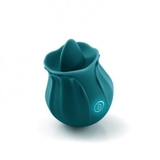 vibrator din silicon pentru clitoris INYA - The Kiss - Dark Teal - Img 3