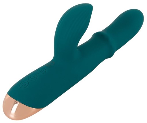 Vibrator iepure cu inel de masaj Thumping Rabbit Vibrator with Moving Ring (27.7cm) - Img 7