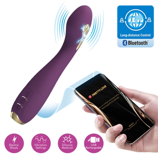 Vibrator inteligent Pretty Love Hector Electroshock Vibrator - Img 6