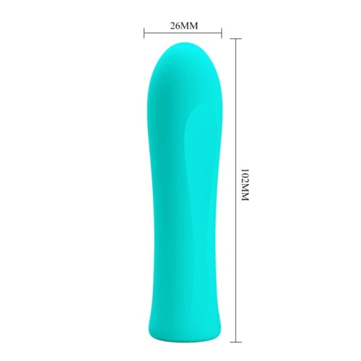 Vibrator Mic 10cm Pretty Love Alfreda Green - Img 3