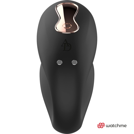 Vibrator pentru cupluri Anne's Desire - Dual Pleasure with WATCHME Technology (Black) - Img 5
